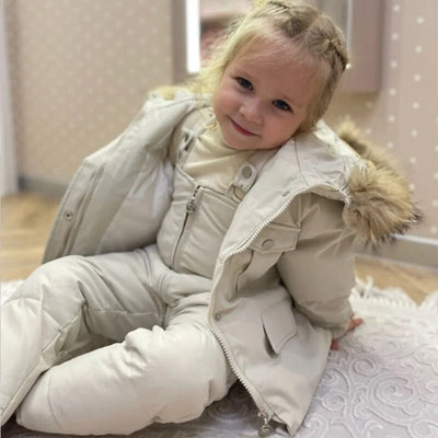 Winter Hooded Jacket And Jumper Snowsuit Set Kid Toddler 1-4 Years - Skaldo & Malin