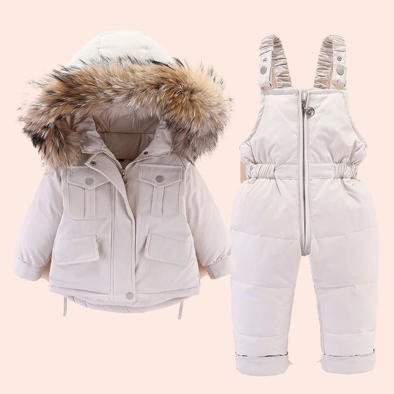 Winter Hooded Jacket And Jumper Snowsuit Set Kid Toddler 1-4 Years - Skaldo & Malin