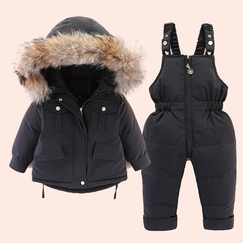 Winter Hooded Jacket And Jumper Snowsuit Set Kid Toddler 1-4 Years - Skaldo & Malin