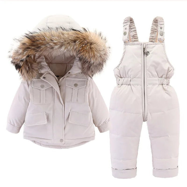 Winter Hooded Jacket And Jumper Snowsuit Set Kid Toddler 1-4 Years - Skaldo & Malin