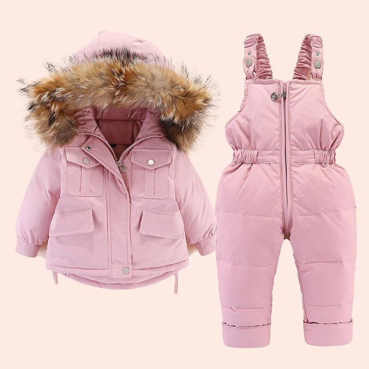 Winter Hooded Jacket And Jumper Snowsuit Set Kid Toddler 1-4 Years - Skaldo & Malin