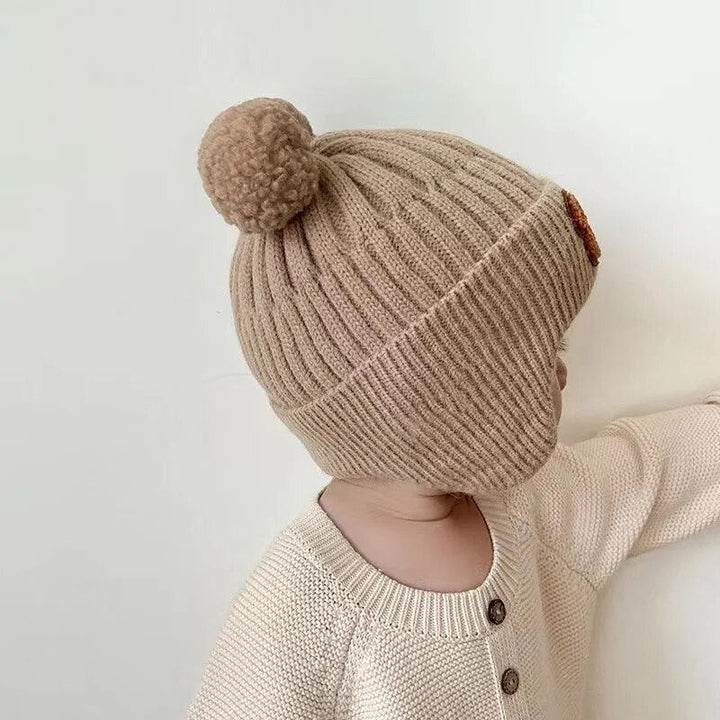 Winter Knitted Bear Beanie Head Gear - Skaldo & Malin