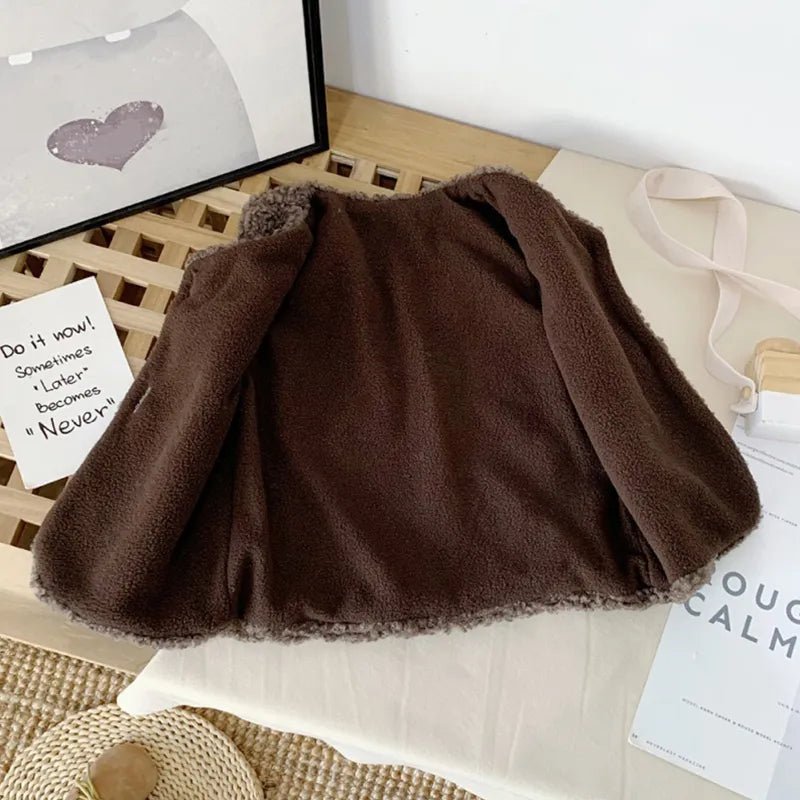 Winter Lamb Wool Vest Toddler Kid 1-6 Years - Skaldo & Malin