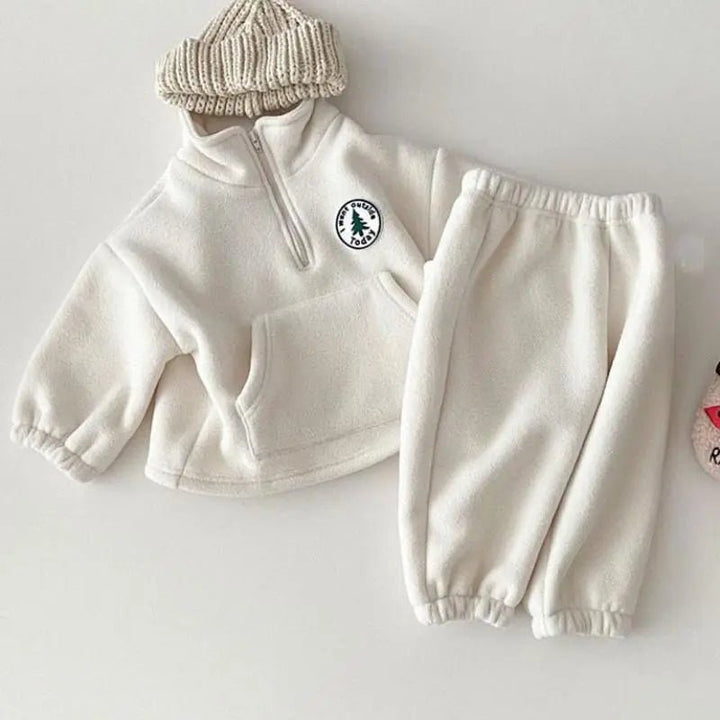 Winter Tracksuit Long Sleeves Top And Pants Baby Kid 0-4 Years - Skaldo & Malin