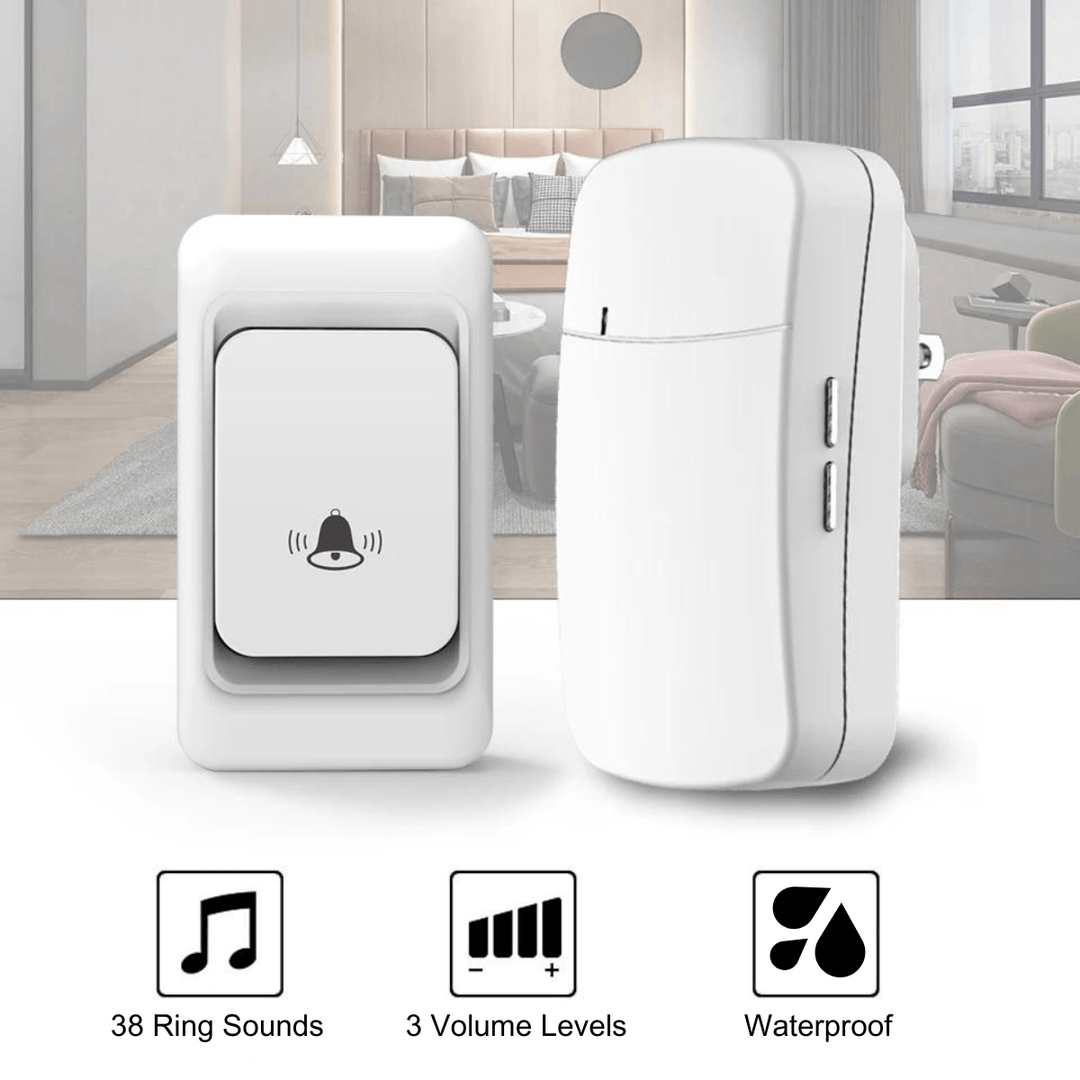 Wireless Door Bell Chimes - 🎉 BUY 1 GET 1 FREE - Skaldo & Malin