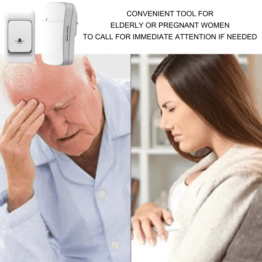 Wireless Door Bell Chimes - 🎉 BUY 1 GET 1 FREE - Skaldo & Malin