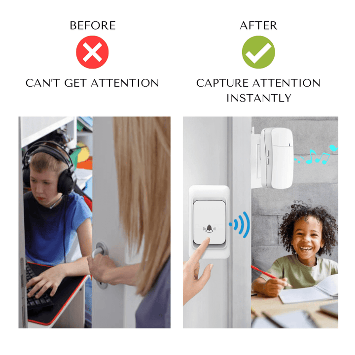 Wireless Door Bell Chimes - 🎉 BUY 1 GET 1 FREE - Skaldo & Malin