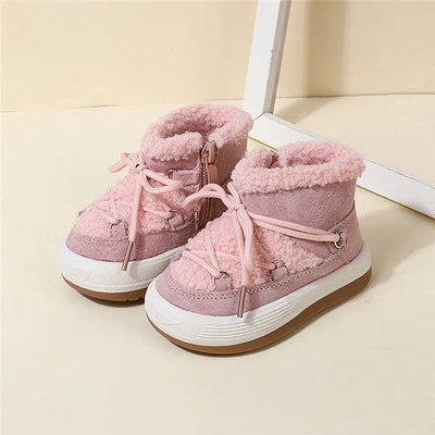 Wool Laced Winter Rubber Sneakers - Skaldo & Malin