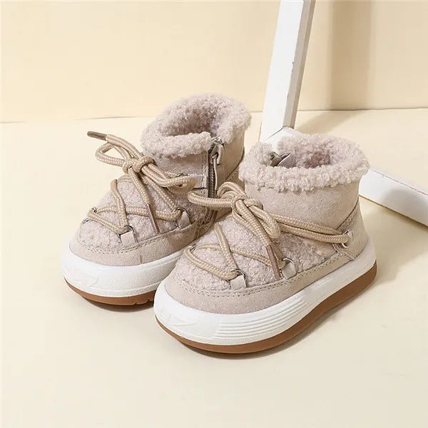 Wool Laced Winter Rubber Sneakers - Skaldo & Malin