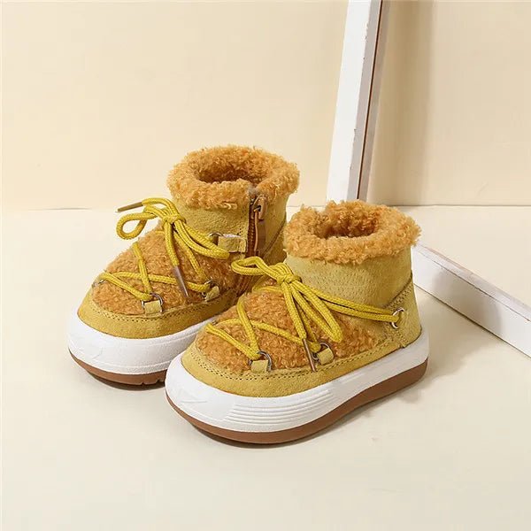 Wool Laced Winter Rubber Sneakers - Skaldo & Malin